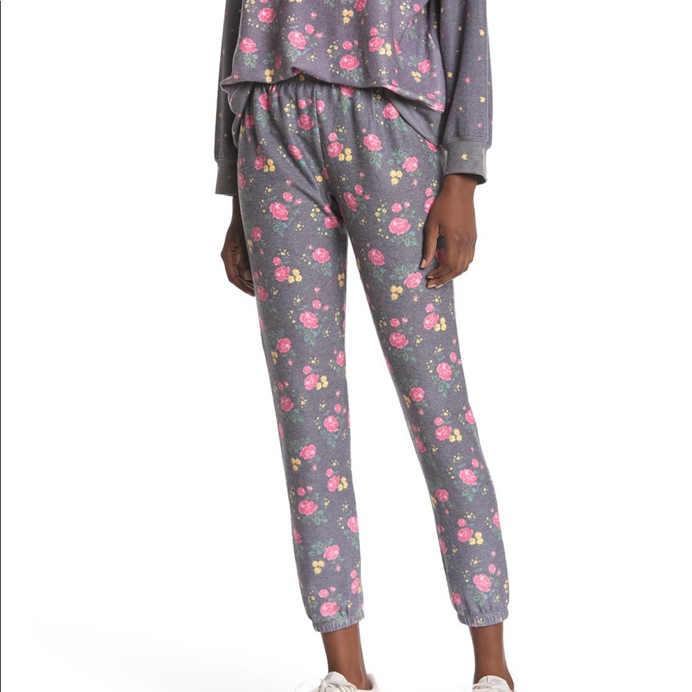 Wildfox | Limited Edition - Floral Print Knit Sweatpants